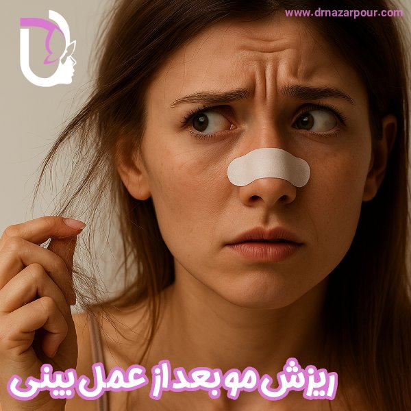 ریزش مو بعد از عمل بینی
